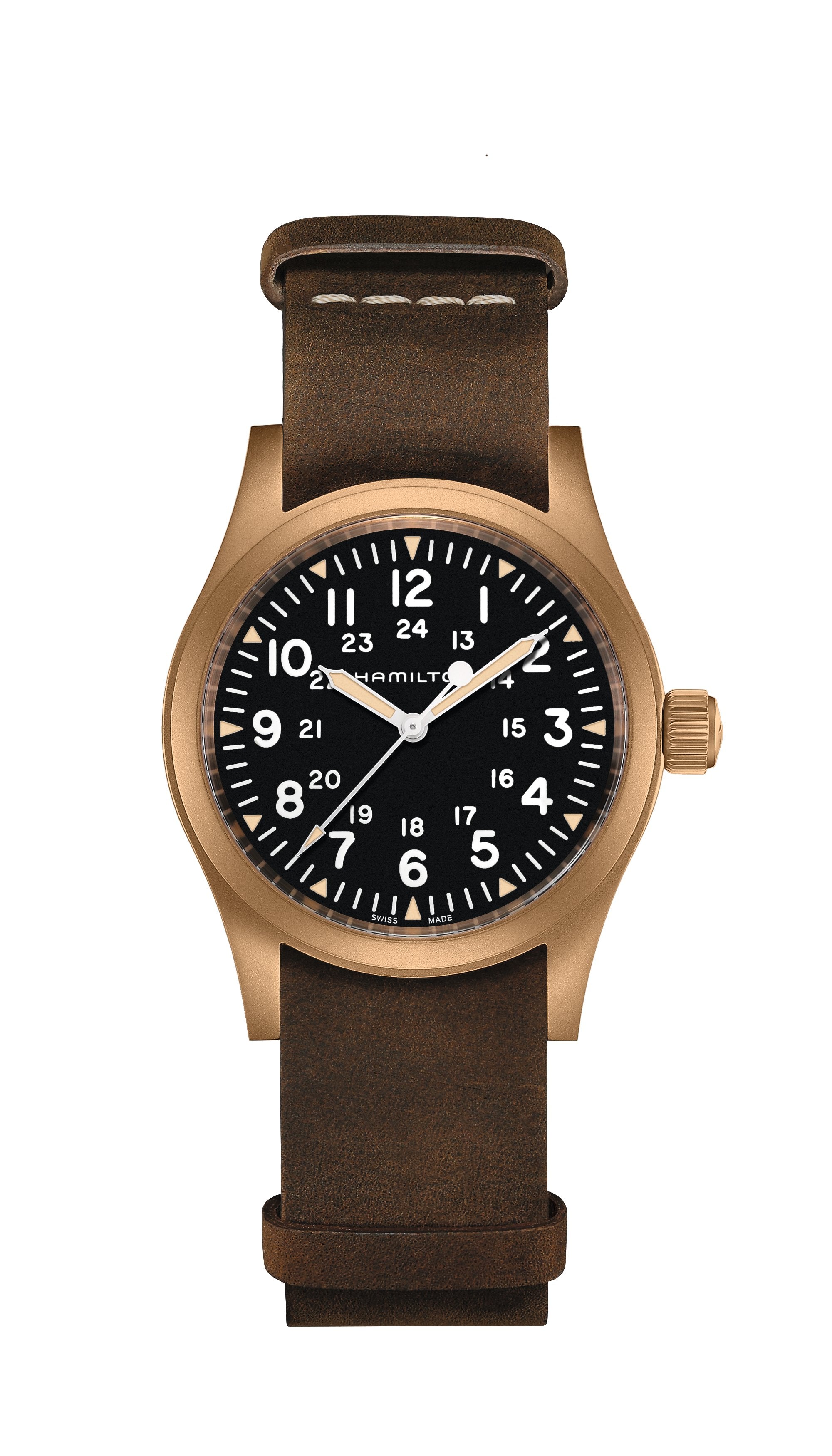HAMILTON | Khaki Field Mechanical Bronze 38mm | H69459530
