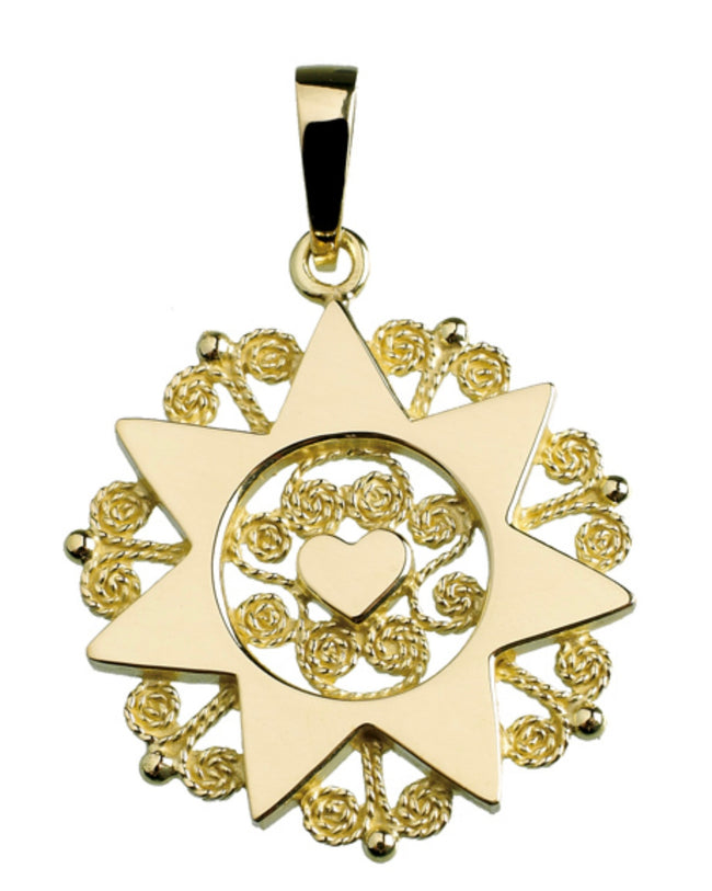 PRESENTOSA | Ciondolo Oro Giallo 750‰ diam. 2 cm | CI P3