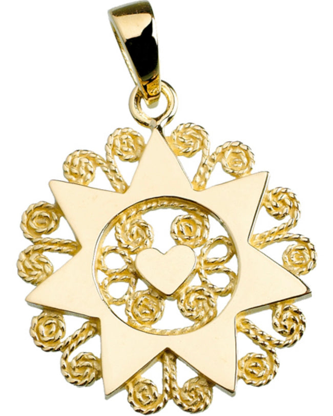 PRESENTOSA | Ciondolo Oro Giallo 750‰ diam. 1,6 cm | CI P2