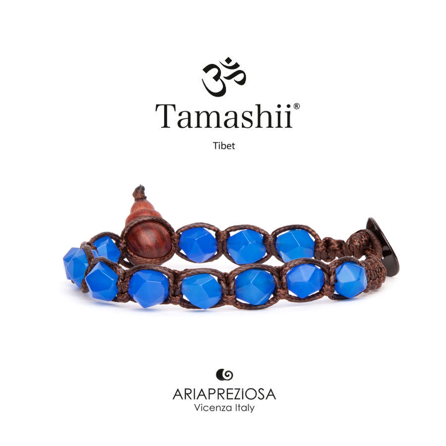 TAMASHII | Diamond Cut Agata blu | BHS911-18