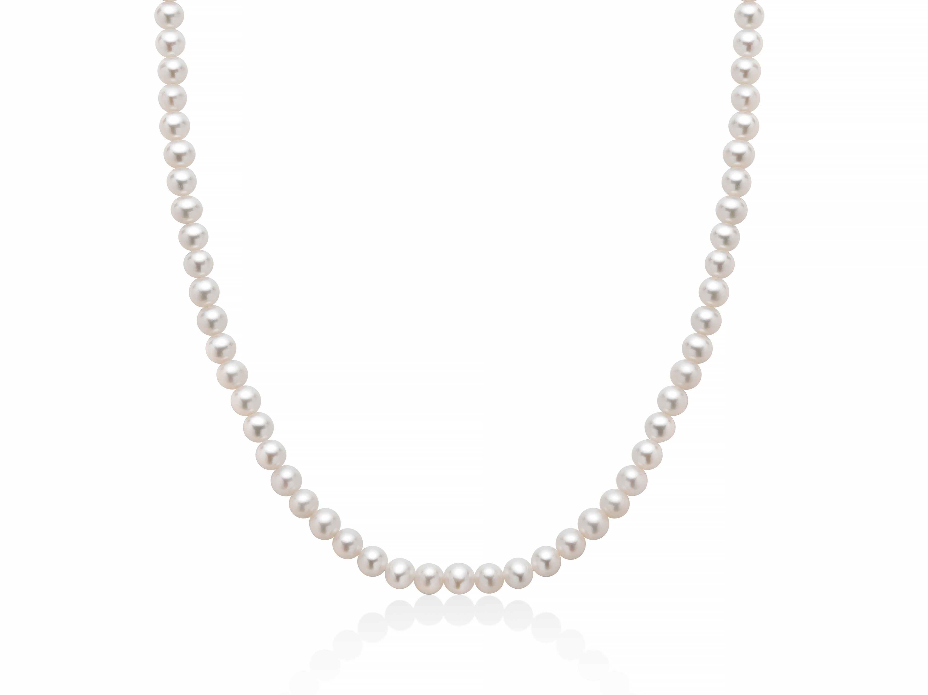 MILUNA UOMO | Collana di perle piccola | PCL6407