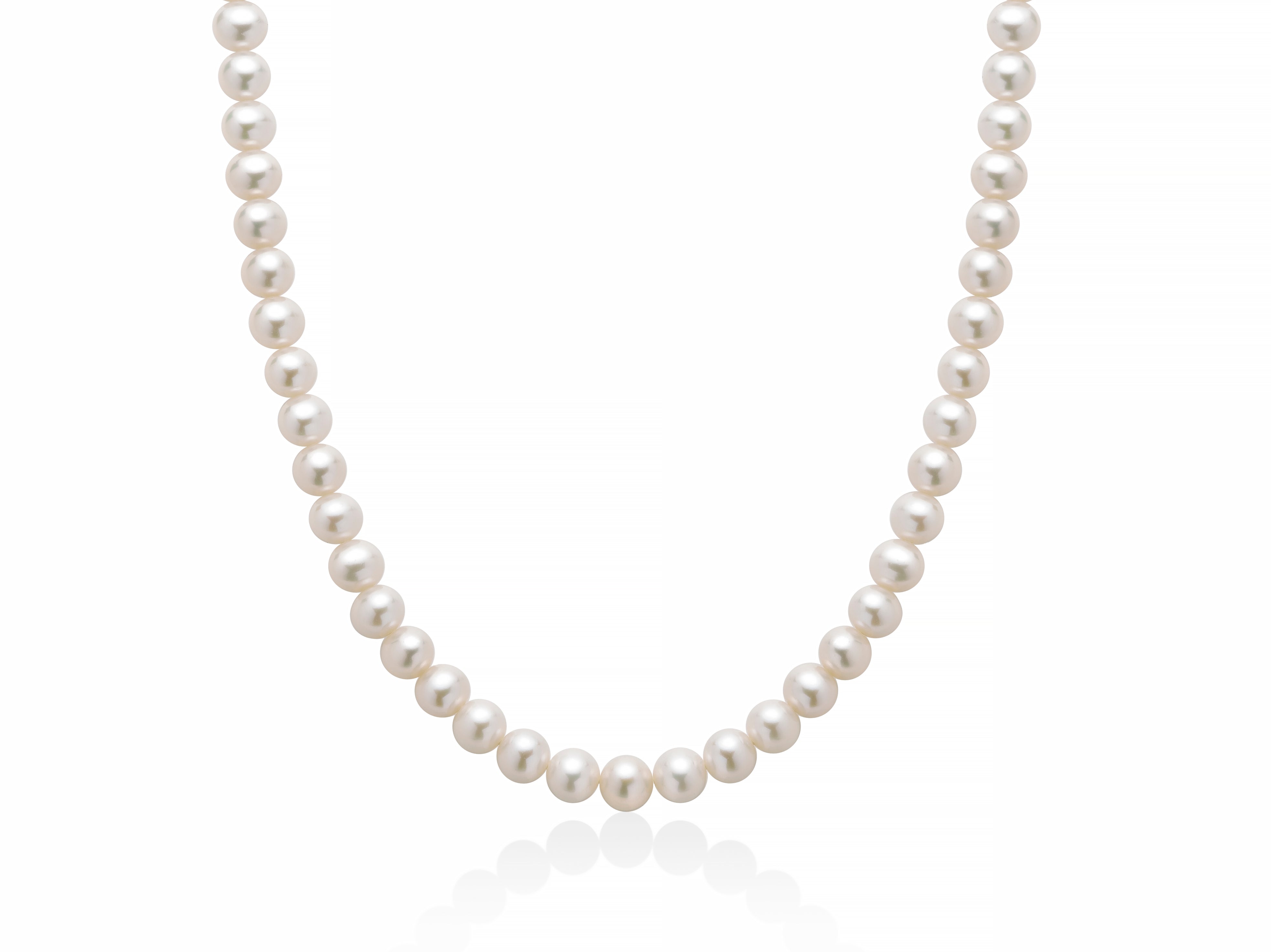 MILUNA | Collana di perle collezione uomo media | PCL6430