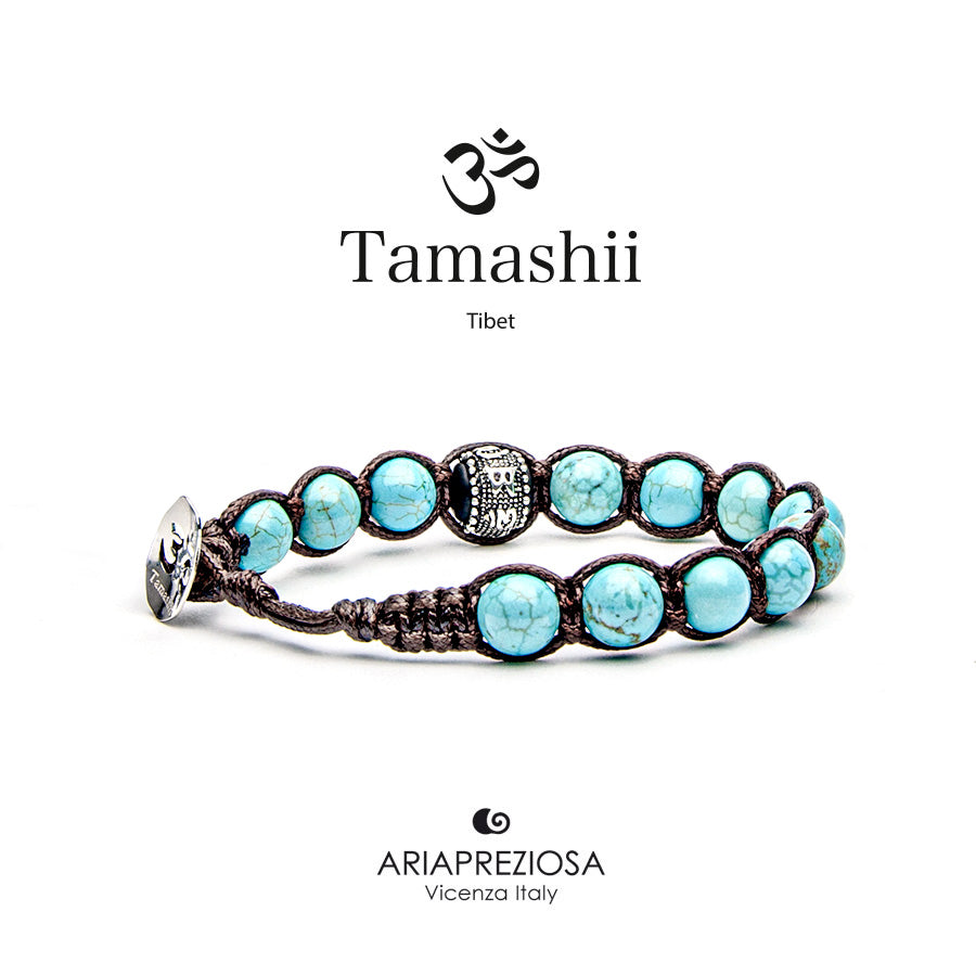 TAMASHII Bracciale Ruota della Preghiera Turchese BHS1100-07 (6221698302124)