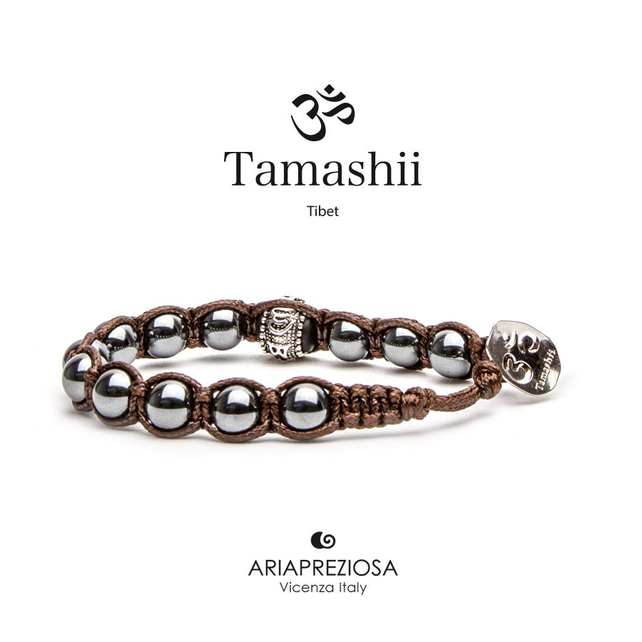 TAMASHII Bracciale Ruota della Preghiera Ematite BHS1100-22 (6221731233964)