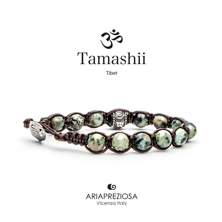 TAMASHII Bracciale Ruota della Preghiera Turchese Africano BHS1100-75 (6221626736812)