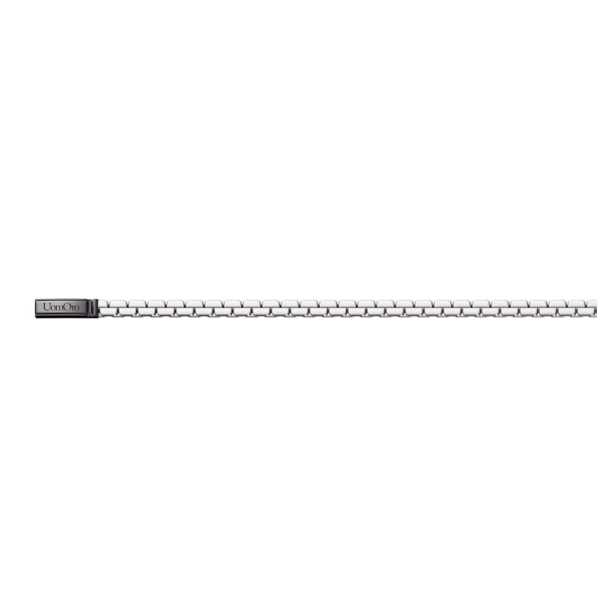 ELEMENTS | Bracciale morbido argento Uomo | DFBF5055
