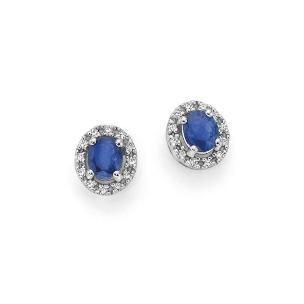 DONNAORO | Orecchini Zaffiri e Diamanti | DHOZ9854.012