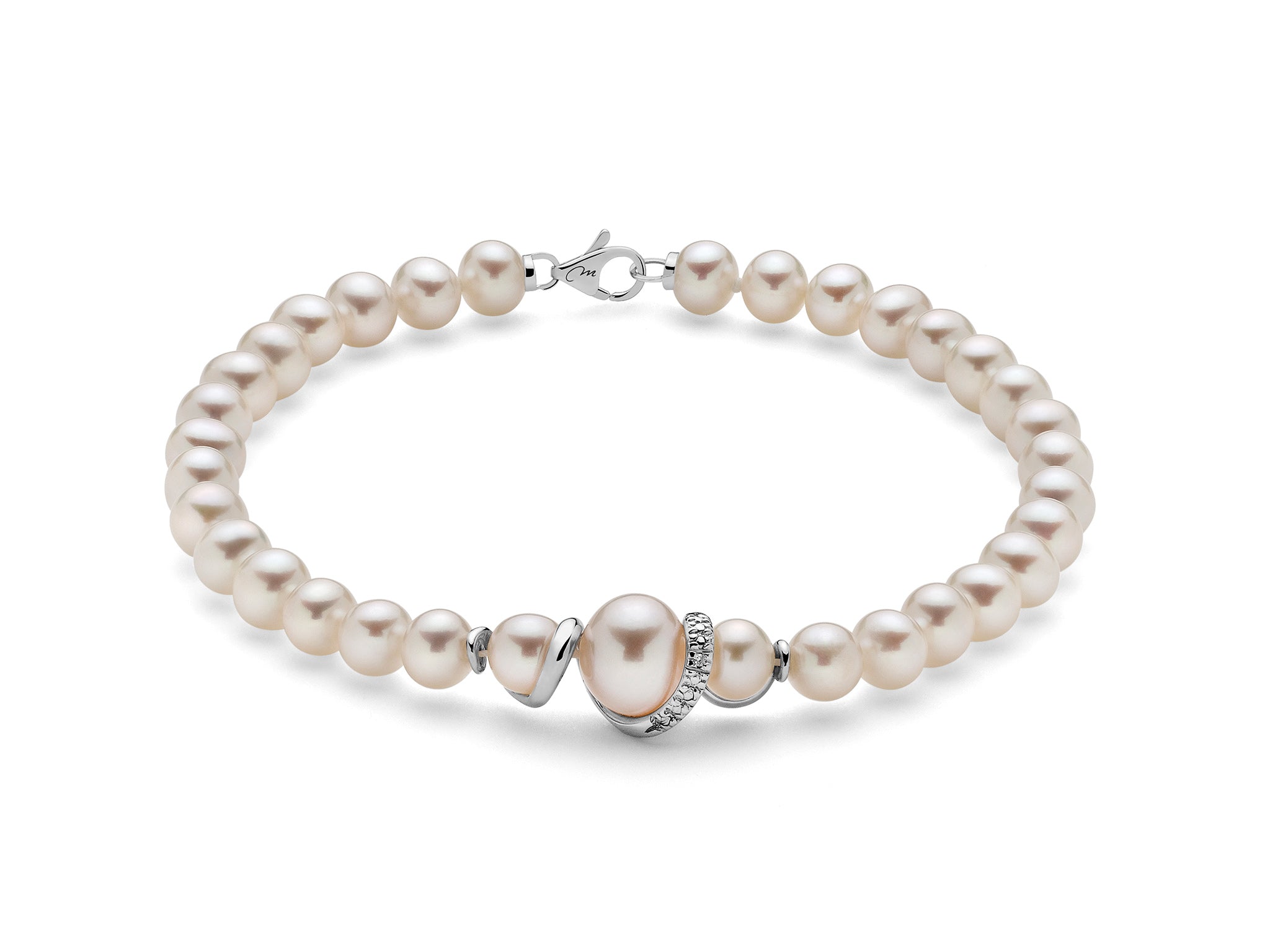 MILUNA | Bracciale Perle Boule e Fantasia | PBR3042V
