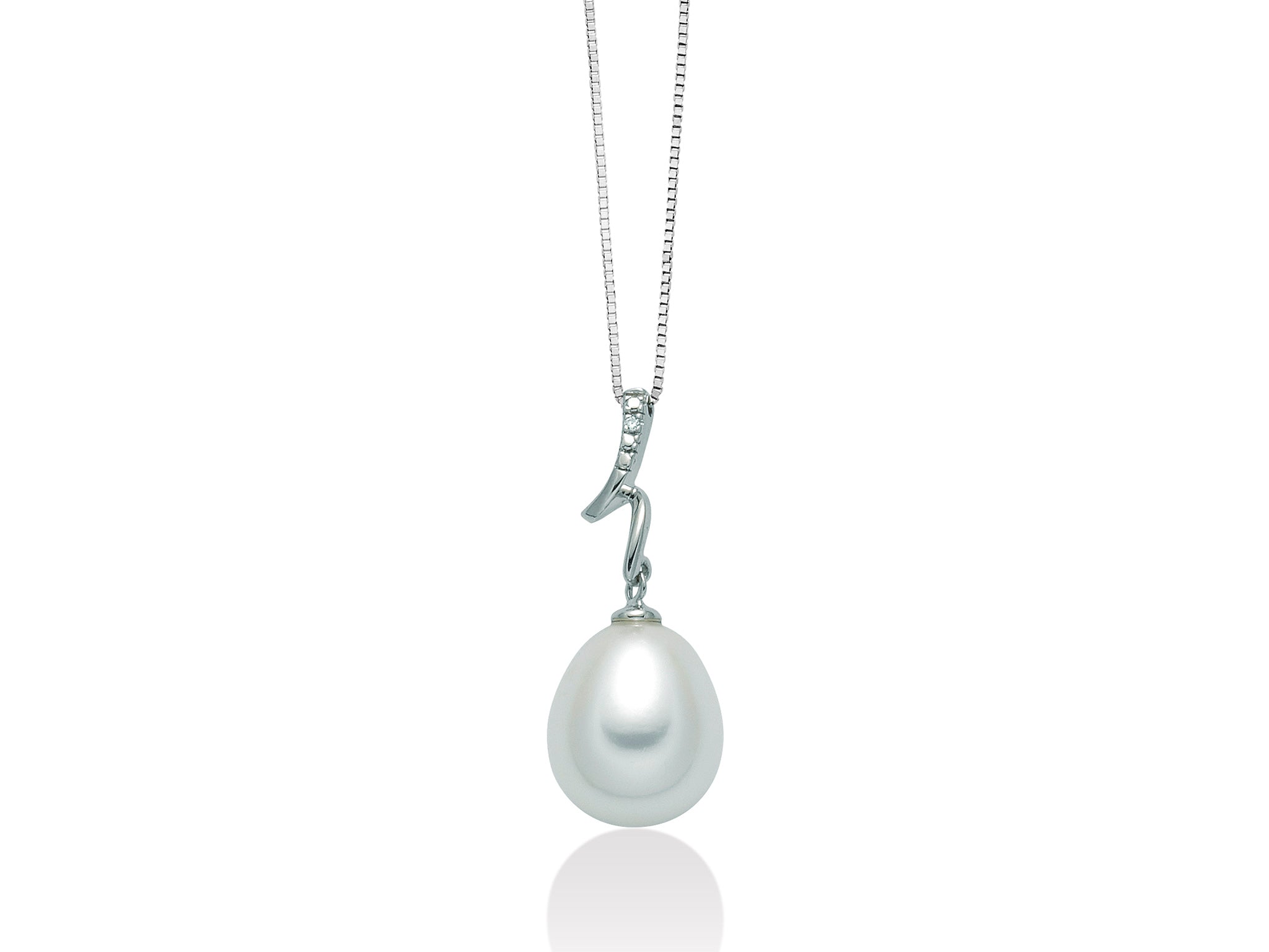 MILUNA | Collier Perla e Diamanti | PCL5854
