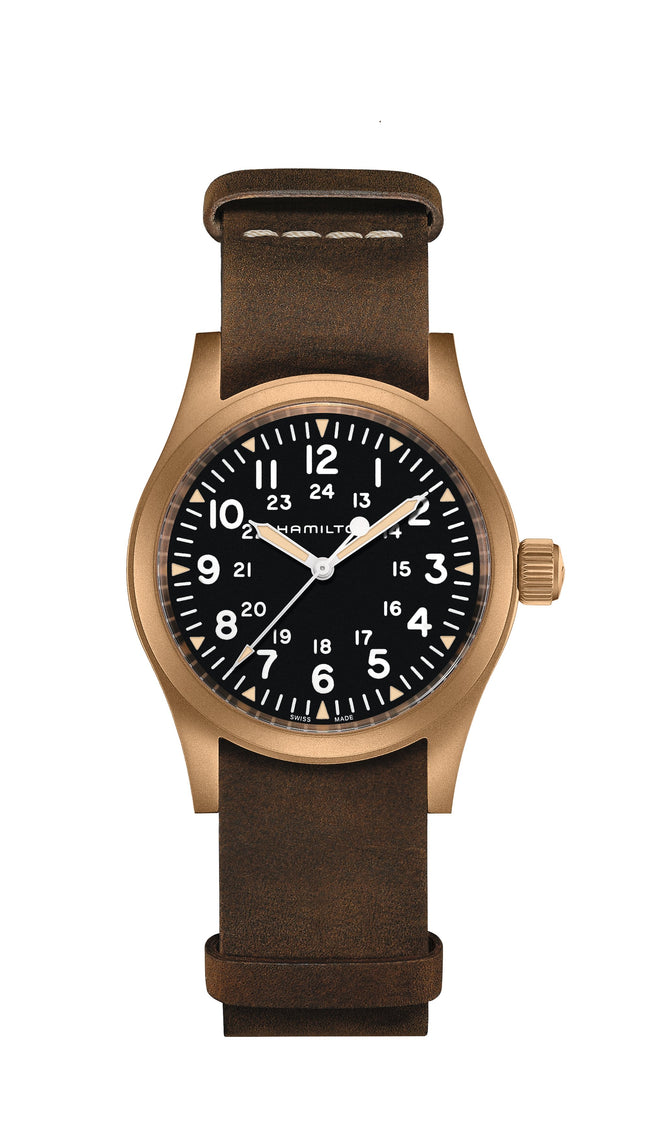HAMILTON | Khaki Field Mechanical Bronze 38mm | H69459530