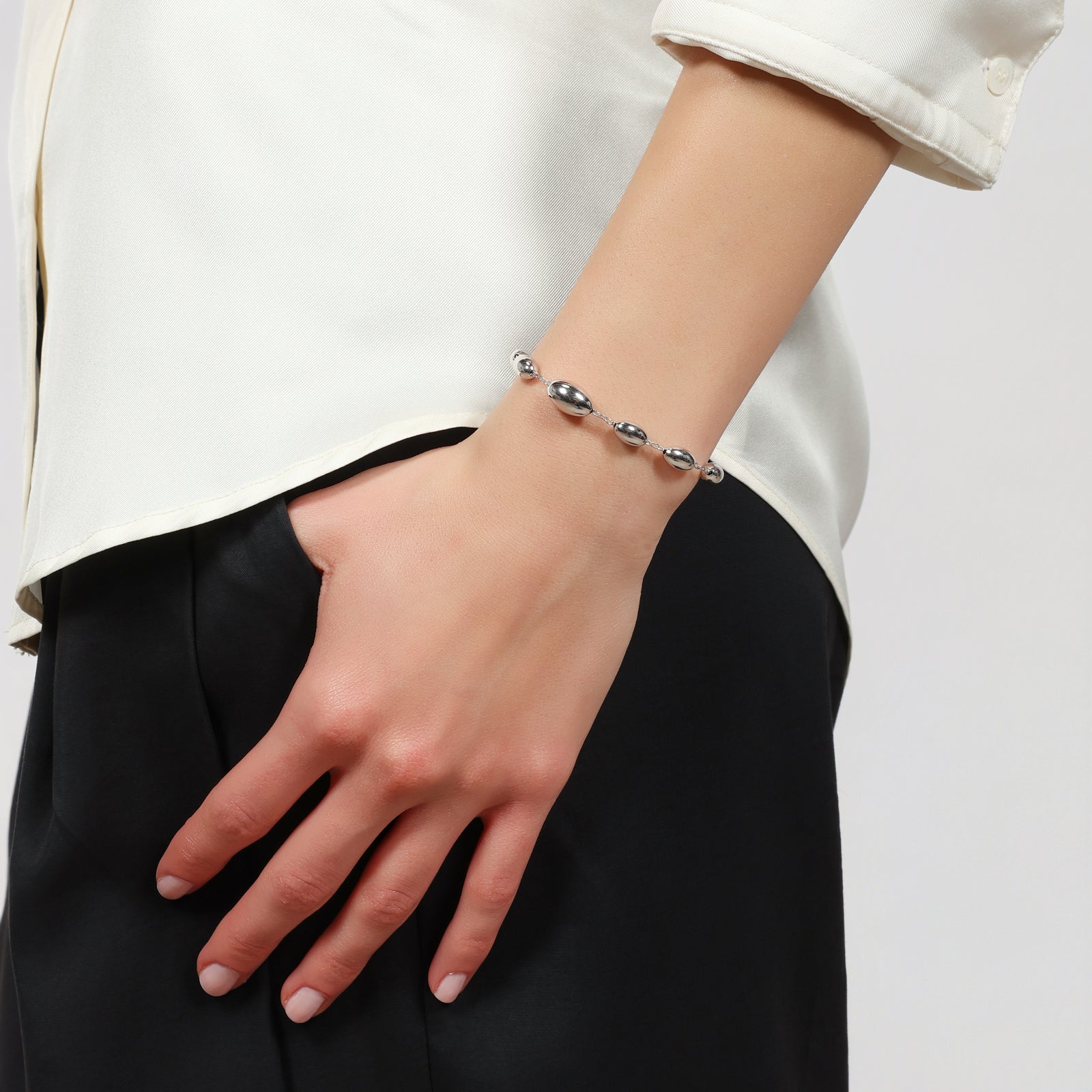 UNOAERRE | Bracciale Boule in argento | 6710