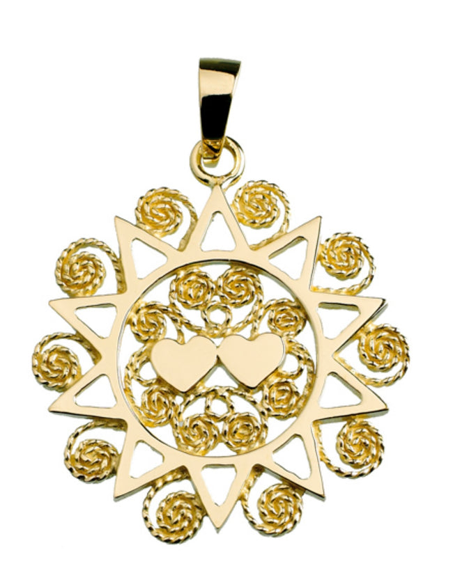 PRESENTOSA | Ciondolo Oro Giallo 750‰ diam. 1,9 cm | PT1C