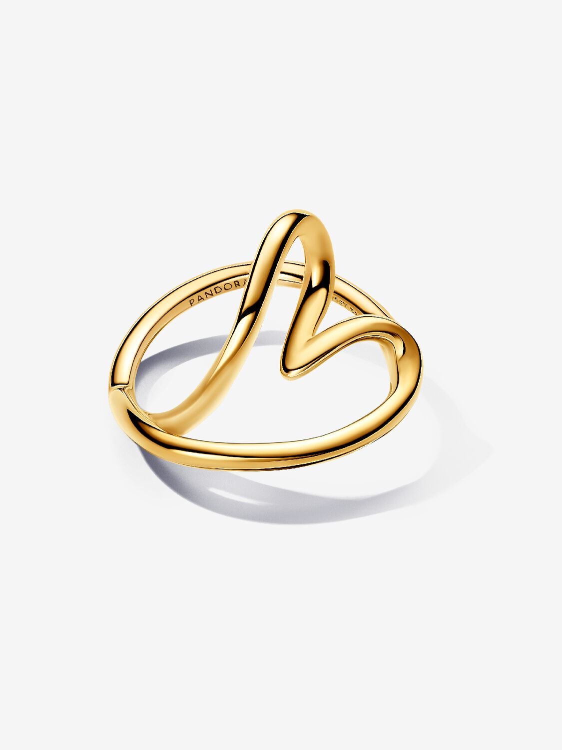 PANDORA ESSENCE | Anello Cuore Linea Sinuosa | 163288C00