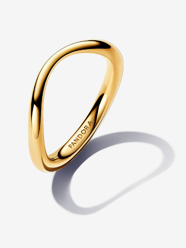 PANDORA ESSENCE | Anello Linea Sinuosa Placcatura in Oro 14k | 163314C00
