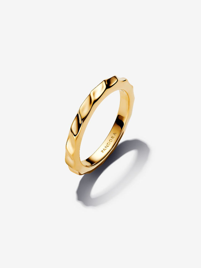 PANDORA ESSENCE | Anello Fascia Sottile Dune Placcatura in Oro 14k | 163885C00
