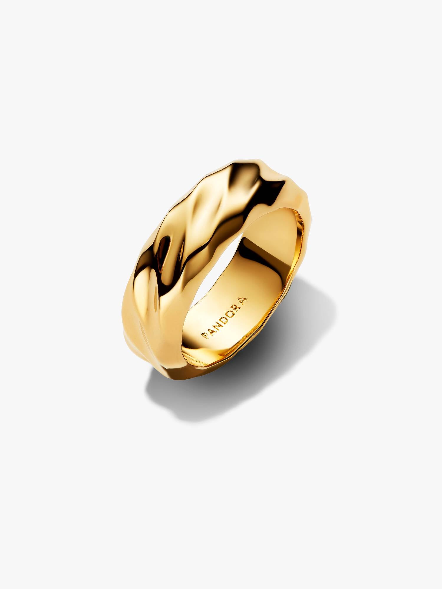 PANDORA ESSENCE | Anello Fascia Larga Dune | 163886C00