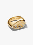 PANDORA ESSENCE | Anello Sigillo Grande con Pietre Luminose | 164671C01
