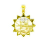 PRESENTOSA | Ciondolo Argento Dorato 925‰ diam. 2,7 cm | CI PM01G
