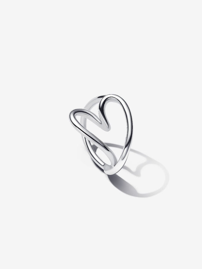 PANDORA ESSENCE | Anello Cuore Linea Sinuosa | 193288C00