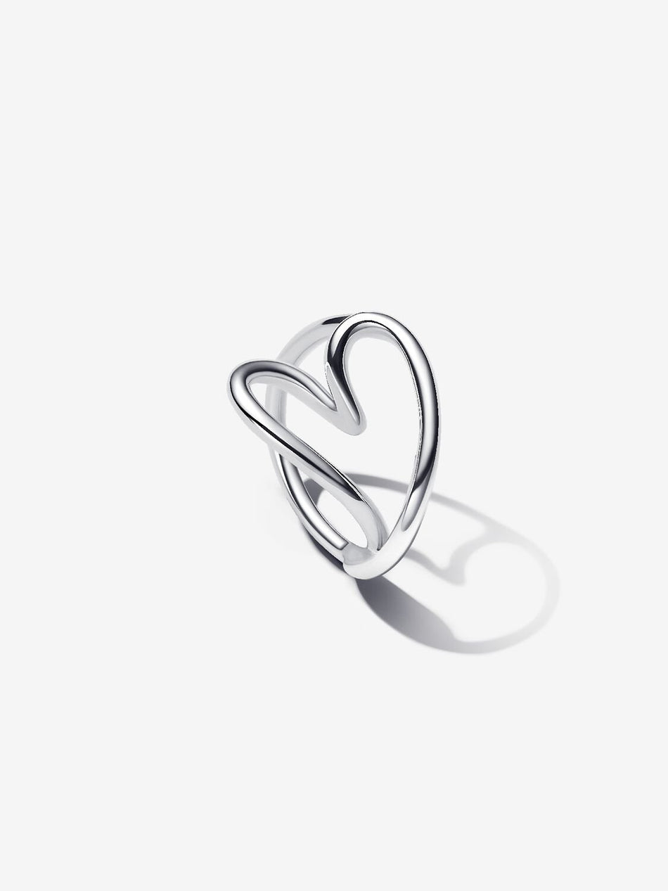 PANDORA ESSENCE | Anello Cuore Linea Sinuosa | 193288C00