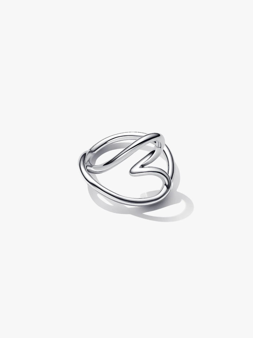 PANDORA ESSENCE | Anello Cuore Linea Sinuosa | 193288C00