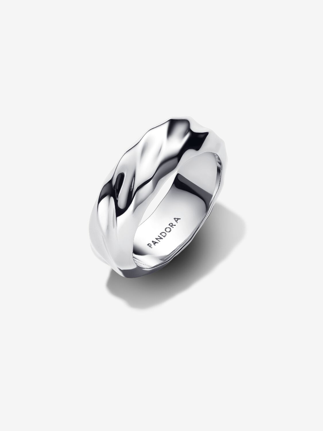 PANDORA ESSENCE | Anello Fascia Larga Dune Argento Sterling 925 | 193886C00