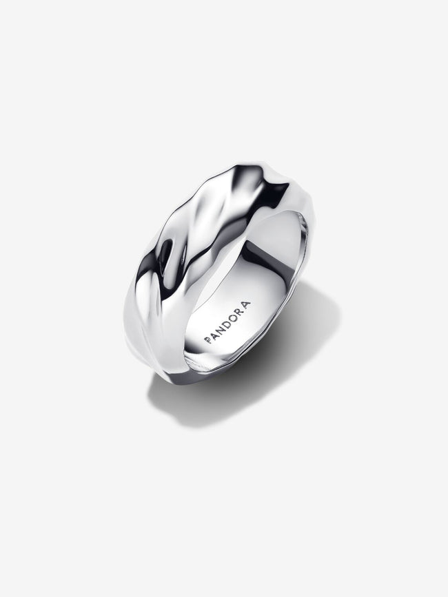 PANDORA ESSENCE | Anello Fascia Larga Dune Argento Sterling 925 | 193886C00