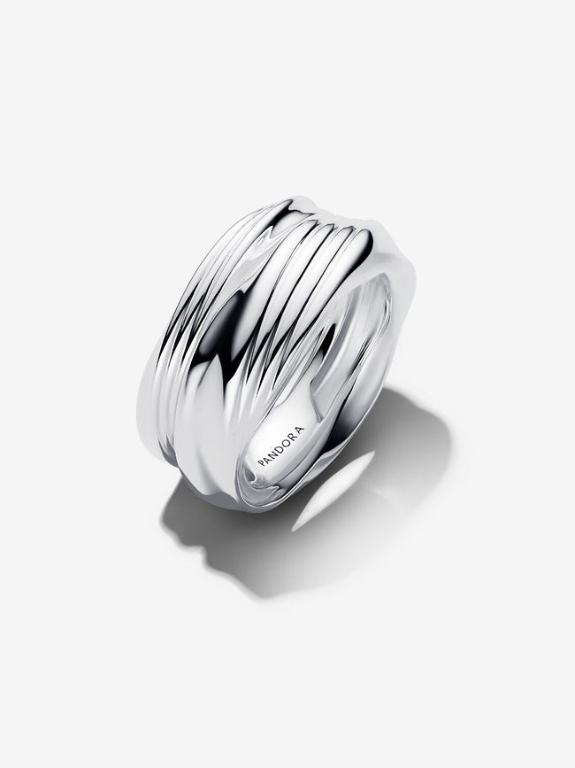 PANDORA ESSENCE | Anello Linea Avvolgente Divisibile Argento Sterling 925 | 193890C00