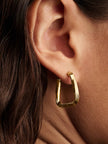 PANDORA ESSENCE | Orecchini Cerchi Squadrati Grandi Linea Avvolgente | 263876C00