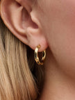 PANDORA ESSENCE | Orecchini Cerchi Linea Avvolgente | 263878C00