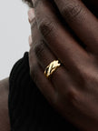 PANDORA ESSENCE | Anello Fascia Larga Dune | 163886C00