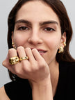PANDORA ESSENCE | Anello Fascia Larga Dune | 163886C00