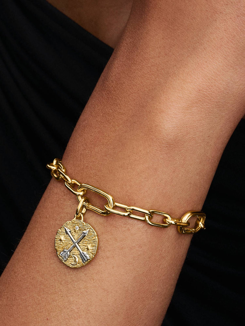 PANDORA TALISMAN | Charm Medallion Frecce 