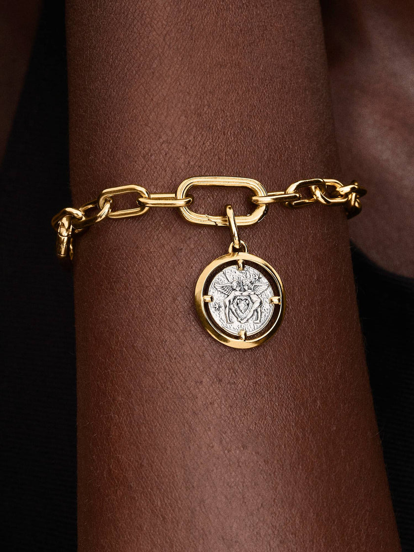 PANDORA TALISMAN | Charm Medallion Cupido 