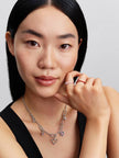 PANDORA ME | Collana Maglia Link XS con 5 Link Apribili Pandora ME | 393861C00-45
