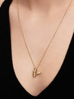 PANDORA ESSENCE | Collana Cuore Linea Sinuosa con Pietre Luminose | 364669C01-60