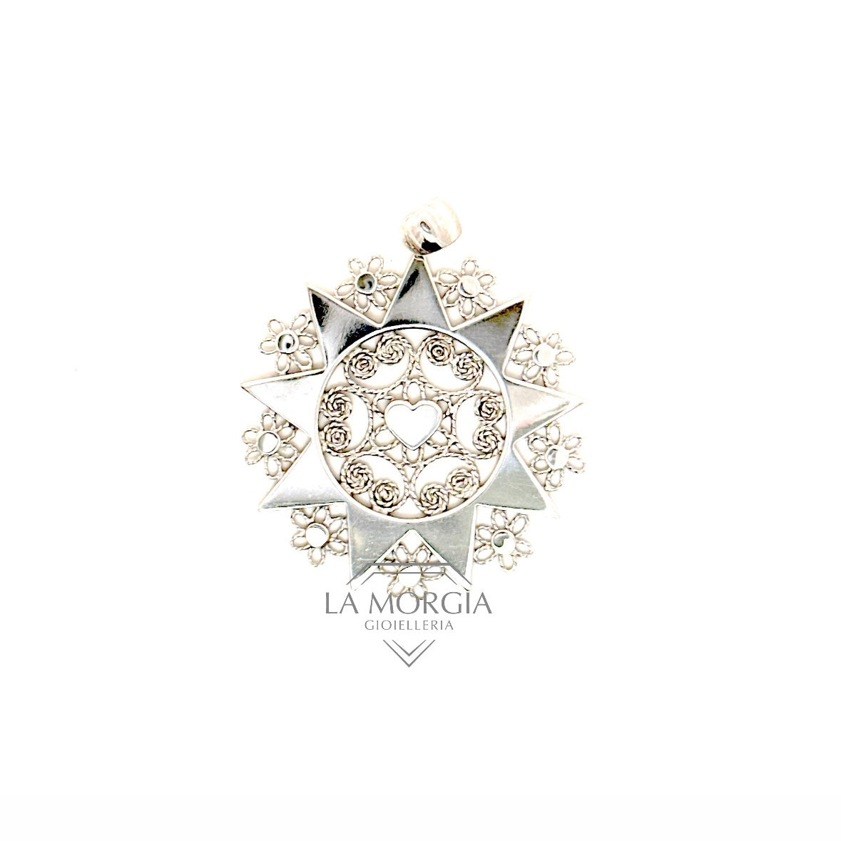 PRESENTOSA | Ciondolo Argento 925‰ diam. 3,2 cm | CI P07A