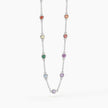 Mabina | Girocollo con punti luce in zirconi multicolor RAINBOW | 553313