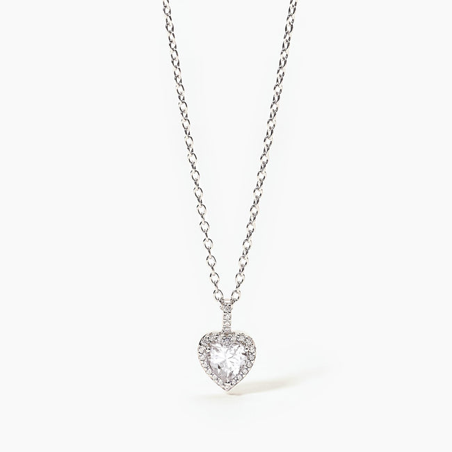 Mabina | Girocollo con ciondolo a cuore in zirconi LOVE AFFAIR | 553103