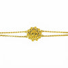 PRESENTOSA | Bracciale Argento Dorato 925‰ diam. 1,9 cm | BR PT02CG