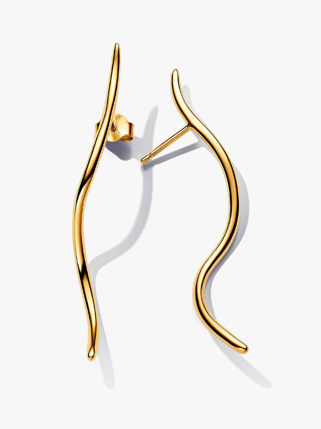 PANDORA ESSENCE | Orecchini Pendenti Linea Sinuosa | 263287C00