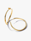 PANDORA ESSENCE | Orecchini Cerchi Aperti 42 mm Linea Sinuosa | 263299C00