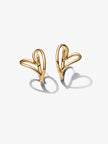 PANDORA ESSENCE | Orecchini Cuore Linea Sinuosa | 263807C00