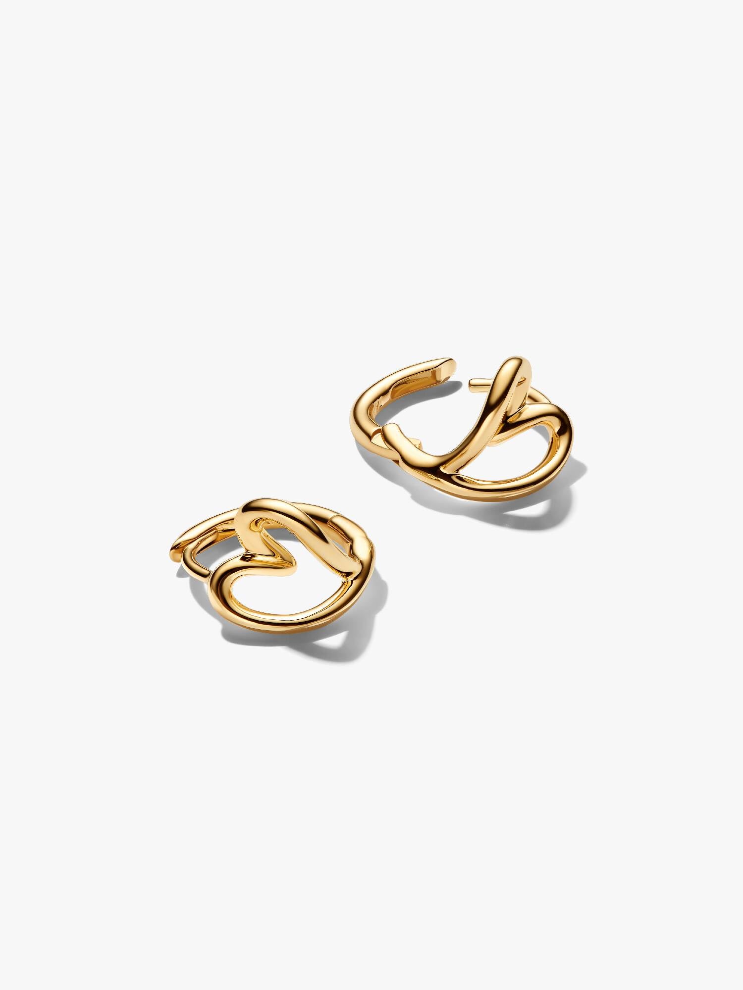 PANDORA ESSENCE | Orecchini Cerchi Cuore Piccolo Linea Sinuosa | 264359C00