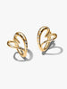 PANDORA ESSENCE | Orecchini Cuore Linea Sinuosa con Pietre Luminose | 264664C01