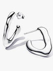 PANDORA ESSENCE | Orecchini Cerchi a V Aperti Linea Sinuosa | 293290C00