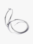 PANDORA ESSENCE | Orecchini Cerchi Aperti 42 mm Linea Sinuosa | 293299C00