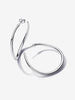 PANDORA ESSENCE | Orecchini Cerchi Aperti 42 mm Linea Sinuosa Argento Sterling 925 | 293299C00