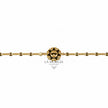 PRESENTOSA | Bracciale Argento Dorato 925‰ diam. 1,5 cm | BR P02DCG
