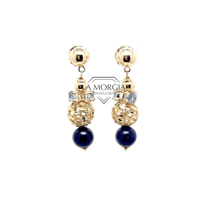 UNGARI | Orecchini Col. Azzurro e Blu | SCIANELLE OR 002